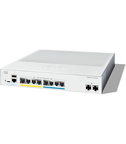 ルーター・ネットワーク機器 Cisco Catalyst 1300-8T-E-2G Cisco Catalyst 1300-8T-E-2G Managed Switch, 8 Port GE, Ext