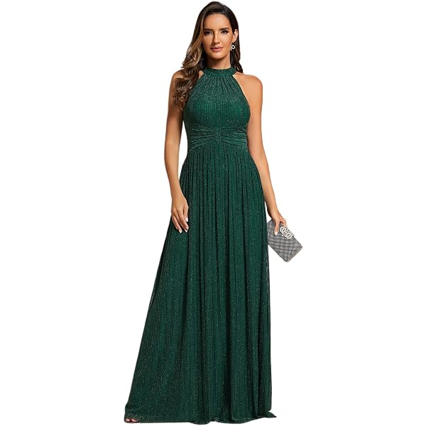 Ever Pretty Damen Abendkleid Lange Chiffon One Shoulder - Elegantes Festkleid Für Ball, Hochzeit & Abendgesellschaften