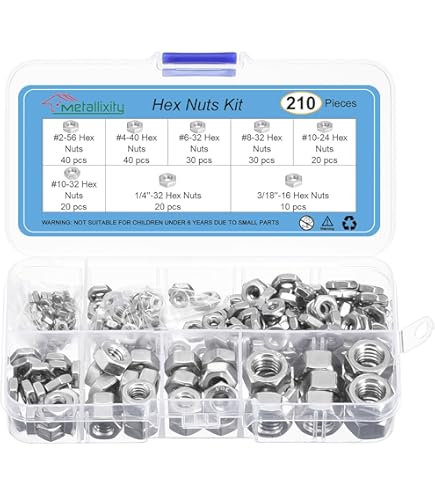 9 Sizes #6-32 To 1/2-13 Acorn Hex Cap Nuts Martinique - View #5