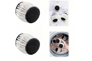 XUNZHI 2pcs Pet Hair Remover for Laundry,2 in 1 Laundry Ball Set,Pet Hair Remover Washing Machine,Reusable Lint Catcher Washing Machines,Reusable Dog Hair Remover,Pet Hair Dissolver Washing Machine