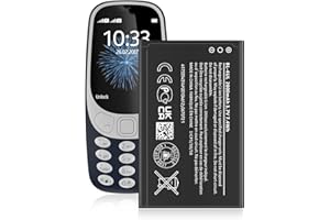 TQTHL 3.7V Li-Ion 2000mAh BL-4UL Akku kompatibel mit Handy Smartphone Telefon Ersatz für Nokia BL-4UL