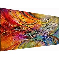 ZHUMUTO Diamond Painting XXL Set 60x160 Cm – Abstrakte Landschaft, 5D, Mit Zubehör Für Wanddekoration