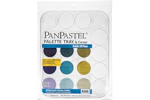 Colorfin PanPastel Plastic Palette Tray-14-inch x 11-inch-20 Cavity