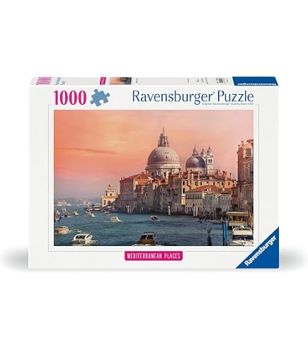 Ravensburger - Puzzle Mediterranean Italy, 1000 Pezzi, Puzzle Paesaggi Per Adulti E Ragazzi Idea Regalo Per Lei O Lui 70x50 Cm