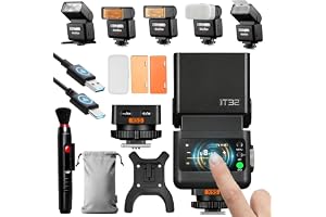 Godox iT32 TTL Mini Kamerablixt med X5-S Trigger, 2. Trådlöst System, HSS 1/8000s, Kompatibel med Sony ZV-E10 II a7IV a9III a6700 a7III a7CII a6400 a6000 a7SIII a6500