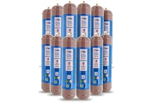 SWAN Bouteille CO2 pour gazeur 600 g jetable raccord M11 x 1 pour distributeurs - gazeurs eau pétillante co2, récipient en acier N° 12 BOMBOLE