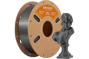 ERYONE High Speed Filament PLA+ 1.75mm +/- 0.03mm, 3D Printing PLA Pro Filament Fit Most FDM Printer, 1kg (2.2LBS) / Spool, Grey
