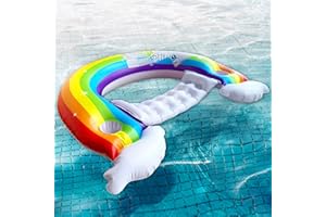 BARVERE Aufblasbarer Schwimmsessel