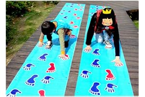 FRFJY Mains et Pieds Jeu Coussinet Équipe Développez Accessoires Extérieur Entraînement Groupe Construction Jeu Amusant Patins Enfants Enfants Jeux Jouet Tapis