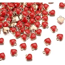 Cheriswelry - 10 Ciondoli A Forma Di Gatto Con Cuore - Smaltati, Nero, 25x20mm Per Gioielli Fai Da Te