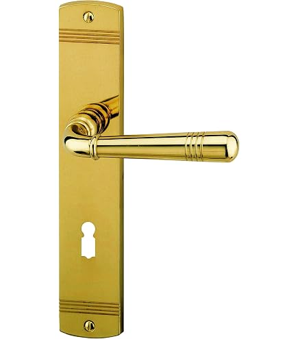 Maniglia Rettangolare Alpertec Per Porte Antincendio - Nero, Distanza 72 Mm, Con Viti Incluse