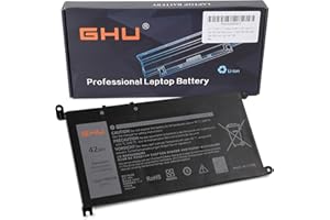 GHU YRDD6 1VX1H Battery 42 Wh for Dell Inspiron 13 3493 5480 15 3582 3583 3593 3584 Inspiron 15 5000 5582 5584 5593 5594 5598 5585 Vostro 3491 5481 5581