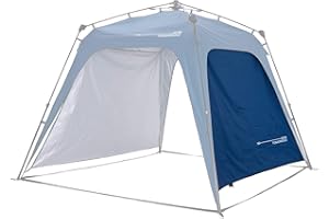Lumaland Outdoor Panneau latéral pour pavillon Pop-up | Tonnelle Pliable imperméable | 225 x 155 x 132,5 cm | Paroi latérale pour Tente de Jardin & Camping & fête | Barnum Pliante [Bleu]
