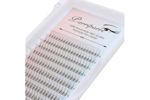 Parriparri Extensión De Pestañas Rusas Profesionales 3D C Curl 8-15mm 0.07 Volumen Extensión De Pestañas Grosor Premade Eyelashes Extension Fans Para Salón