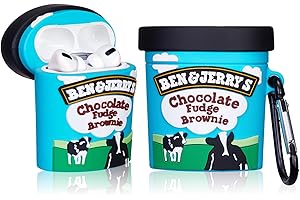 STSNano Cute Case for AirPod Pro 2019/Pro 2 Gen 2022, Cartoon Funny Kawaii Fun Air Pods Pro Soft Silicone Cover, Unique 3D Food for Girls Boys Women Kids Cases for AirPods Pro (Ice Cream Cup)