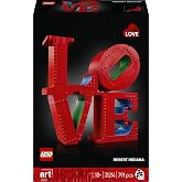 LEGO ART LOVE 31214 | Set for Adults, DIY Model Kit, Home Office Decor Piece, Engagement or Birthday Gift Idea, 791 Pieces