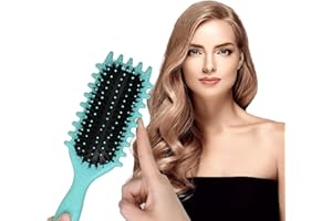 ATSMOCE 2024 Nouveau Bounce Defining Curl Brush, Curl Defining Brush, pour démêler, mettre forme, définir les hair, unisex (B)
