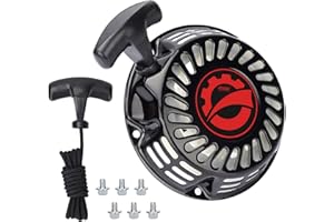 MTATCN Pull Start Recoil Starter Compatible with Predator 212cc 6.5HP 7HP OHV Engine Go Kart Pit Bike Generator Lawnmower
