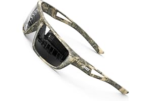 ATTCL Mens Sports Polarized Sunglasses For Men Cycling Driving Fishing 100% UV Protection UV400 CAT 3 CE