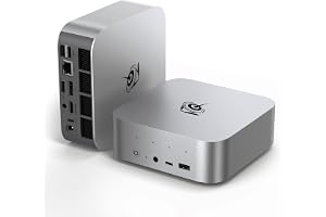 Beelink Mini PC SER9 Max H 255 AMD Ryzen 7 (8C/16T, Max 4.9GHz), 32G DDR5 5600MHz 1TB PCIe4.0 Mini Computers, Radeon 780M 12 cores 2600MHz Gaming PC,10Gbps LAN,4K 240Hz Triple Display