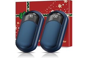 MACCHIATTO Scaldamani Ricaricabile USB, Scalda Mani Portatile Elettrico con 3 Livelli Di calore,Riscaldamento Rapido, Riutilizzabile,Regali di Natale per Campeggio All'aperto, Caccia