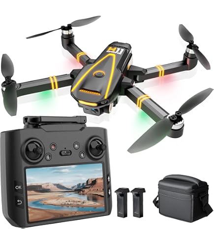 Drone avec caméra 4K - SVATV - P17 - GPS intégré - Moteur sans balais - Suivi automatique - Wi