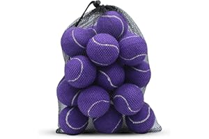 SHYUJAJIE Palline da tennis, confezione da 20 palline da tennis per allenamento, ad alta elasticità, per principianti, esercizio fisico per cani