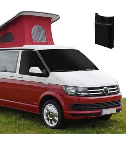 ZATOOTO Sonnenschutz Auto Frontscheibe Innen passend für VW T4, 3PCS