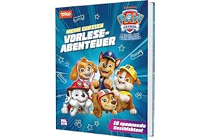 PAW Patrol Geschichtenbuch: Meine großen Vorleseabenteuer: 16 spannende Geschichten! | Neue Vorlesegeschichten aus der Serie mit Chase, Skye, Marshall und den Fellfreunden ab 3 Jahren