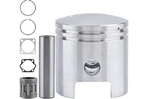 Fydun di Motore Moto Cilindro Pistone Anello Guarnizione Kit Per Skyhawk GT5 Motore Bici Pistone 47mm 2 Tempi