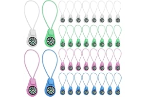 ERTLUTW Kompass Kinder Tasche Kompass Schlüsselanhänger Kompass Schlüsselanhänger Kinder Multi-Farbe Mini Überleben Kompass Survival Armband Kinder Kompass Kinder Set Kompass Kette Kompass Anhänger