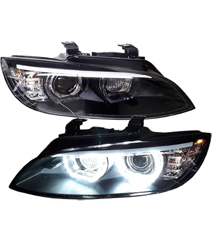 LED Angel Eyes Scheinwerfer Für BMW E92 Coupe