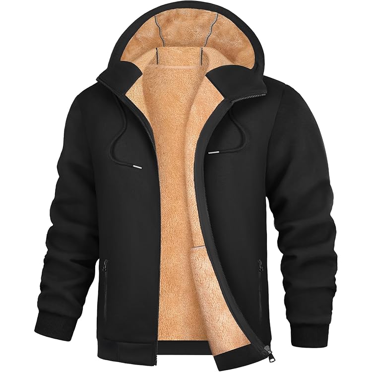 Hoodies For Women Winter Fleece Zip Up Long Sleeve