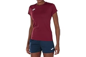 Joma Maglietta Sportiva Donna, 6XS - 3XL - Mantiene Il Contatto con Il Corpo Asciutto, Ideale per la Corsa o Gym - Combi
