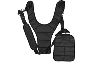 OUNONA Ceinture-Baudrier Pratique à Double Boutonnage pour débroussailleuse de Jardin.