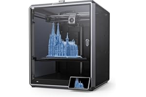 Creality K1 MAX Stampante 3D Extra Grande Capacità, 300 x 300 x 300 mm, volume super grande ad alta velocità, velocità 600 mm/s, configurazione rapida per Speed Core XY con testina di stampa leggera