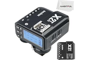 Godox X2T-N TTL 2.4G Wireless Flash Trigger for Nikon, Bluetooth Connection, 1/8000s HSS, TCM Function, 5 Separate Group Buttons, 3 Function Button for Quick Setting for Nikon Camera
