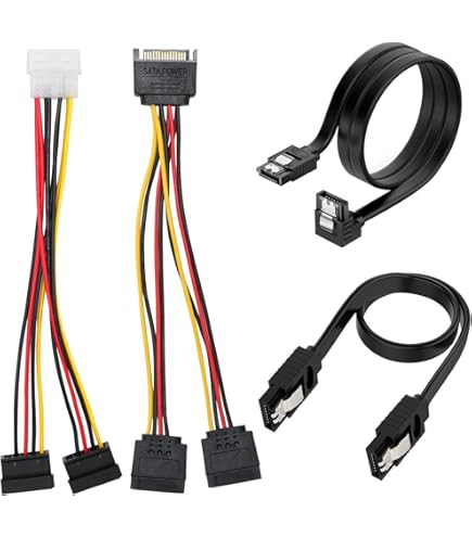 StarTech - SATA to LP4 with 2X SATA Power Splitter Cable - Répartiteur StarTech - SATA to LP4 with 2X SATA Power Splitter Cable - Répartiteur