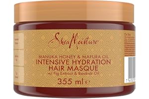 SHEA MOISTURE SheaMoisture Manuka-Honig & Mafura-Öl Intensiv Feuchtigkeits-Haarmaske, 355ml – Tiefenpflege für trockenes, strapaziertes Haar