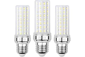 HZSANUE Żarówki kukurydziane LED 20 W, odpowiednik żarówek 150 W, 2300 lm, 4000 kelwinów, naturalna biel, śruba E27 Edison, 3 sztuki