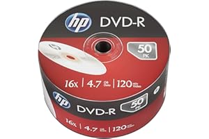 HP DVD-R 16X 50PK Bulk HP 4.7GB
