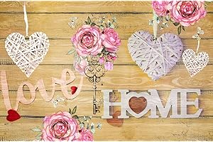 TAPPETIK Tappeto cucina antiscivolo, stampa digitale, ampia gamma di colori e disegni MADE IN ITALY varie misure (52 x 90 cm, Shabby senape)