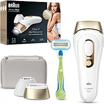Braun IPL 5152 Long-lasting Hair Removal System for Women, Head-to 