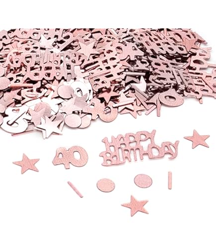 45g Goud 9e Verjaardag Confetti Metallic Glitz Tafel Scatter