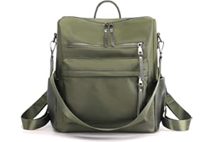 ZOCILOR Women's Fashion Backpack Purse Multipurpose Design Convertible Satchel Handbags and Shoulder Bag PU Leather Travel bag