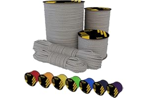 ‎EDCX EdcX Paracord 4 mm, 20+ Militärfarben (15 m, 30 m, 50 m, 100 m, 300 m) | Ideal zum Basteln, Camping, Outdoor| 100% Nylonseil 4 mm | Taktische Kordel 550 Typ III