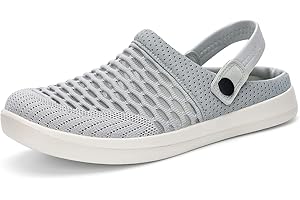 HKR Chodaki dla kobiet wygodne sandały ogrodowe do wewnątrz na zewnątrz damskie pantofle kapcie