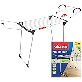 Vileda Premium 2in1 Masa &Ccedil;amaşır Askılığı Al&uuml;minyum teller Beyaz - 180 x 57 x 91 cm