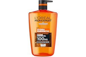 L'Oréal Paris Men Expert Hydra Energetic, Żel do mycia ciała, 1L
