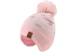XIAOHAWANG Dinosaure Bébé Chapeau Écharpe Ensemble Chapeaux d'hiver pour Enfant Garçon Fille Bonnet de Chaud Automne 0 à 7 Ans